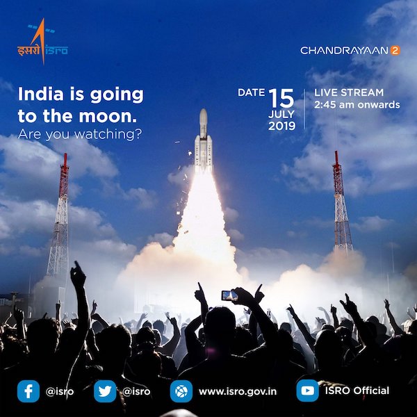 isro-is-going-to-make-history-all-set-to-launch-the-lunar-mission-chandrayaan-2-techinfoBiT