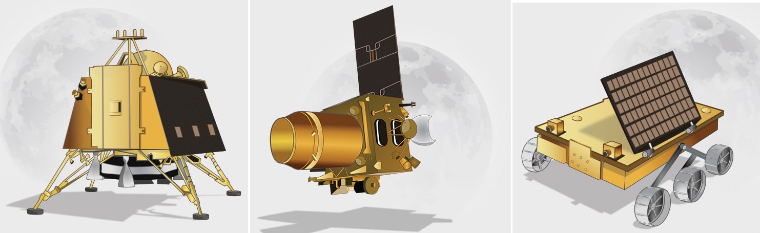 Rover-Pragyan-Lander-Vikram-ISRO is Going to Make History Tomorrow, All Set to Launch Lunar Mission Chandrayaan 2-Science-Space News-techinfoBiT